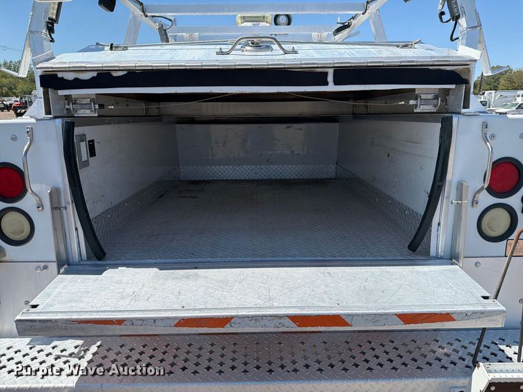 image for item FB5123 2011 Ford F-350 Super Duty Ext. Cab utility bed pickup truck