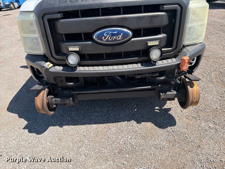 image for item FB5123 2011 Ford F-350 Super Duty Ext. Cab utility bed pickup truck