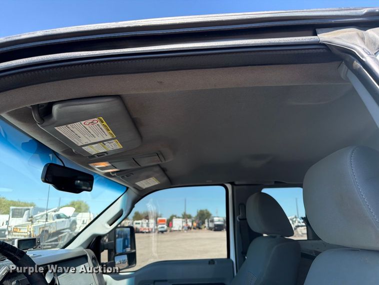image for item FB5123 2011 Ford F-350 Super Duty Ext. Cab utility bed pickup truck
