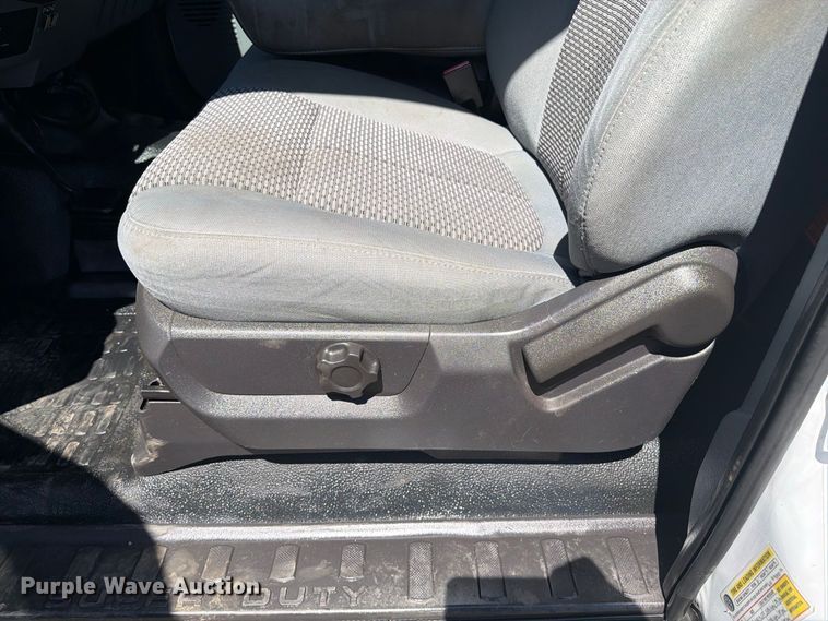 image for item FB5123 2011 Ford F-350 Super Duty Ext. Cab utility bed pickup truck