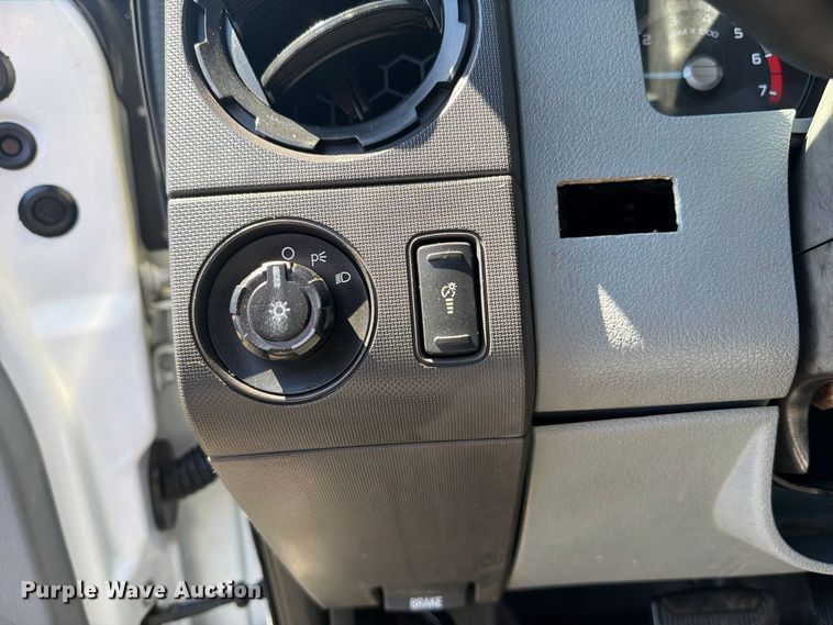 image for item FB5123 2011 Ford F-350 Super Duty Ext. Cab utility bed pickup truck