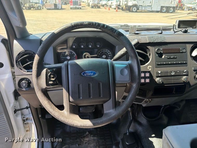 image for item FB5123 2011 Ford F-350 Super Duty Ext. Cab utility bed pickup truck
