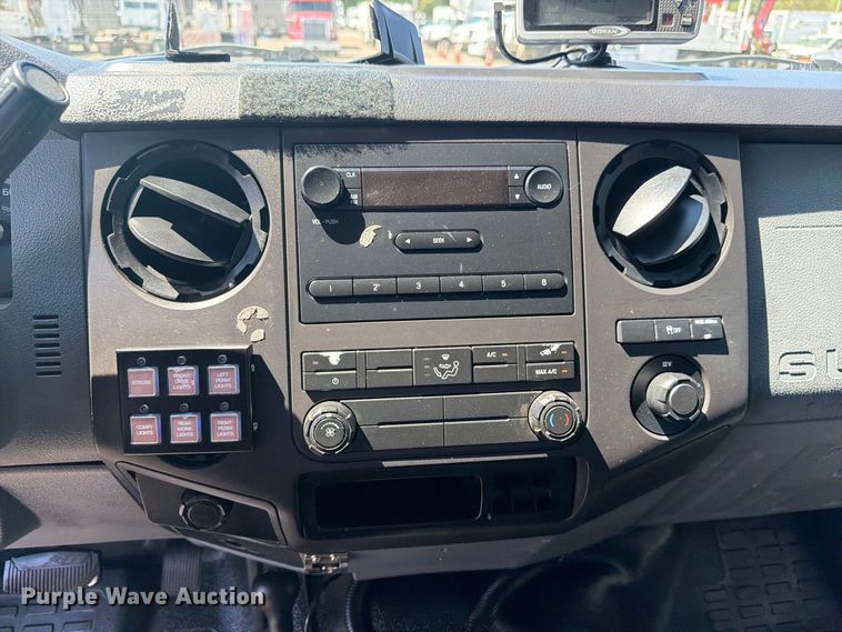 image for item FB5123 2011 Ford F-350 Super Duty Ext. Cab utility bed pickup truck