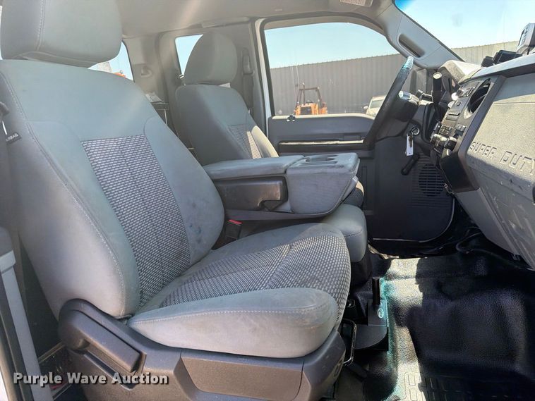 image for item FB5123 2011 Ford F-350 Super Duty Ext. Cab utility bed pickup truck