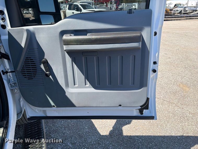 image for item FB5123 2011 Ford F-350 Super Duty Ext. Cab utility bed pickup truck