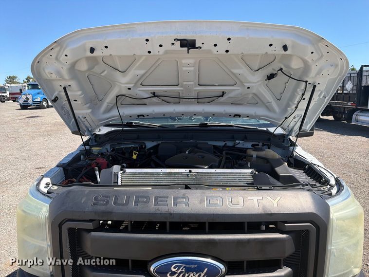 image for item FB5123 2011 Ford F-350 Super Duty Ext. Cab utility bed pickup truck