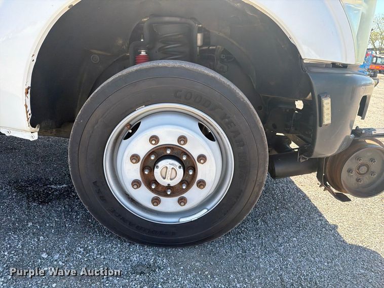 image for item FB5123 2011 Ford F-350 Super Duty Ext. Cab utility bed pickup truck