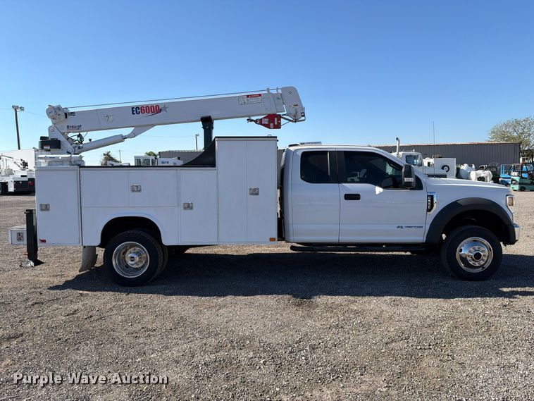 image for item FB5129 2021 Ford F550 Super Duty Ext. Cab utility / service truck