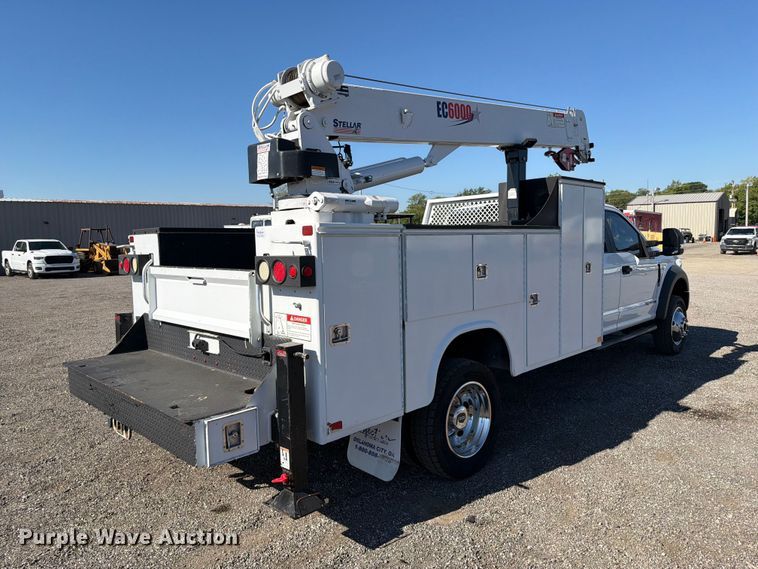 image for item FB5129 2021 Ford F550 Super Duty Ext. Cab utility / service truck