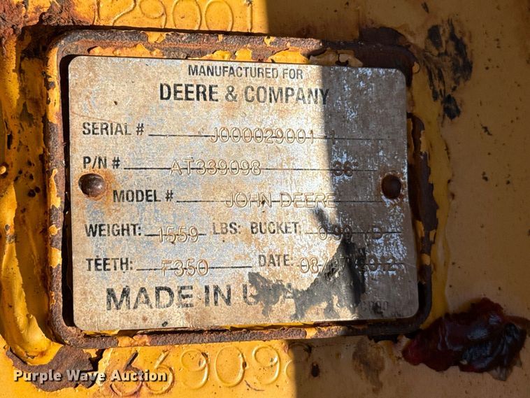 image for item FB6899 2012 John Deere 180G excavator