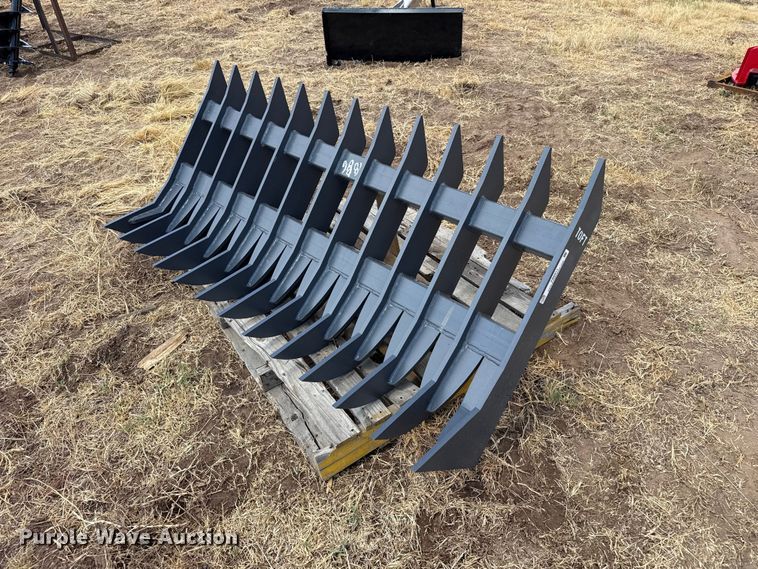 2026 Toft ST-72 skid steer rake