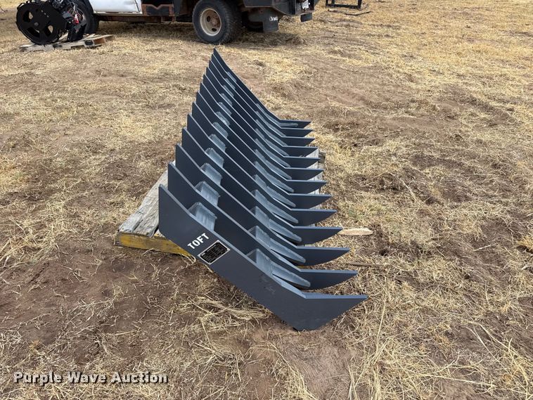 image for item FB6911 2026 Toft ST-72 skid steer rake