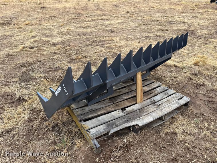 image for item FB6911 2026 Toft ST-72 skid steer rake