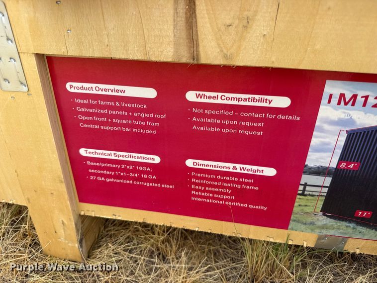 image for item FB6920 SDLANCH SDLGM1220F livestock shed