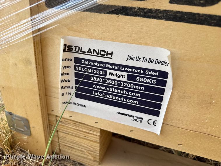 image for item FB6920 SDLANCH SDLGM1220F livestock shed