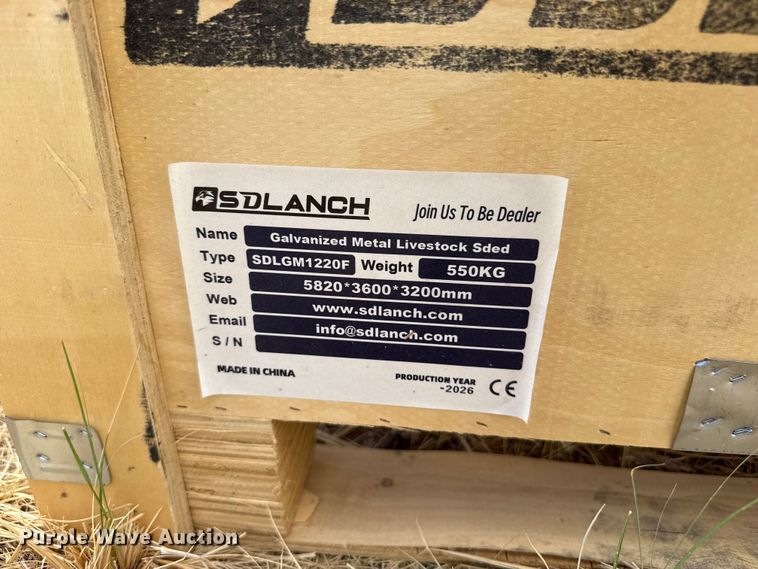 image for item FB6921 SDLANCH SDLGM1220F livestock shed