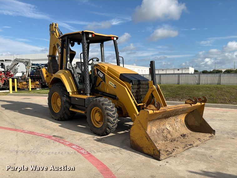 image for item FB8308 2015 Caterpillar 416F2 backhoe