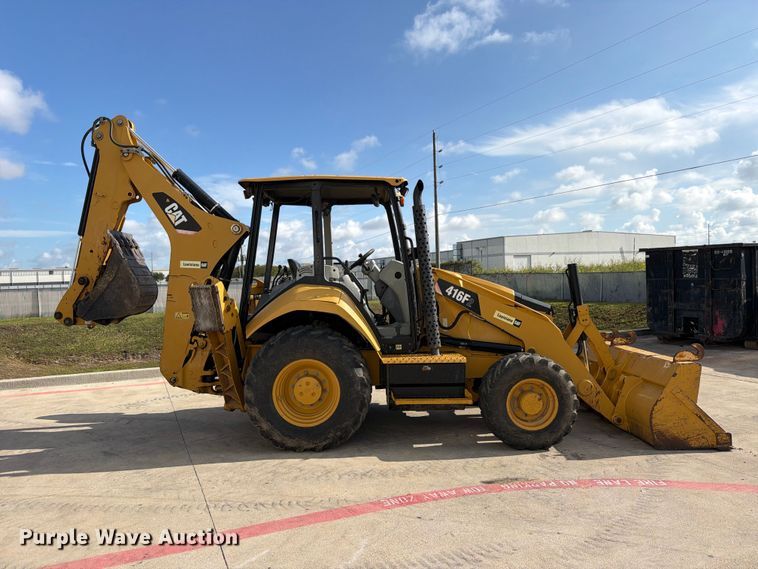 image for item FB8308 2015 Caterpillar 416F2 backhoe
