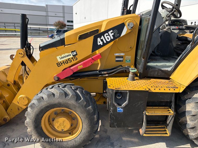image for item FB8308 2015 Caterpillar 416F2 backhoe