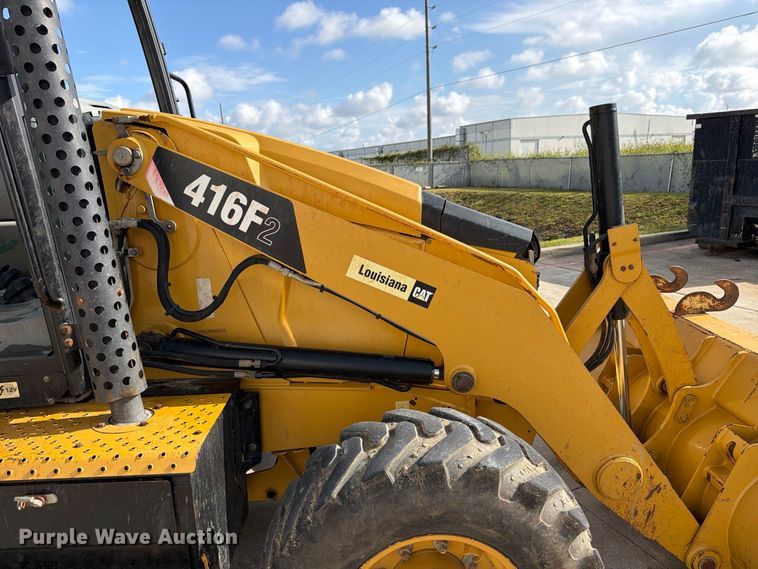 image for item FB8308 2015 Caterpillar 416F2 backhoe