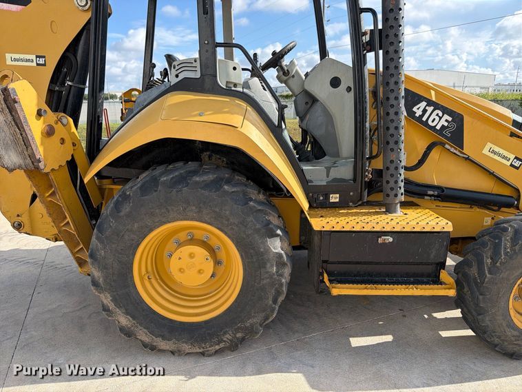image for item FB8308 2015 Caterpillar 416F2 backhoe