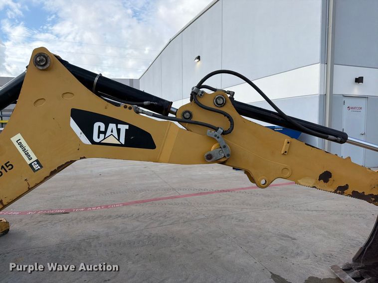 image for item FB8308 2015 Caterpillar 416F2 backhoe