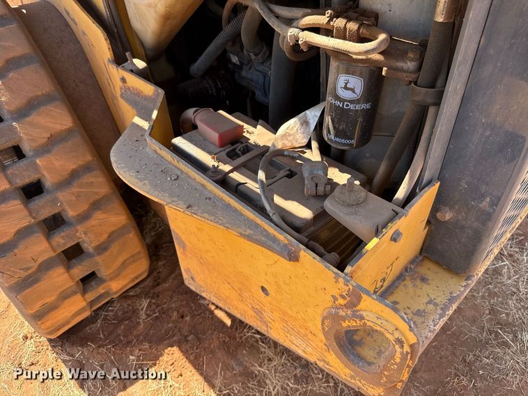 image for item FC4265 2018 John Deere 323E tracked skid steer loader