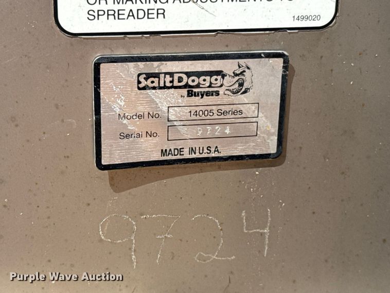 image for item FC4266 Buyers Salt Dogg 14005 Series spreader
