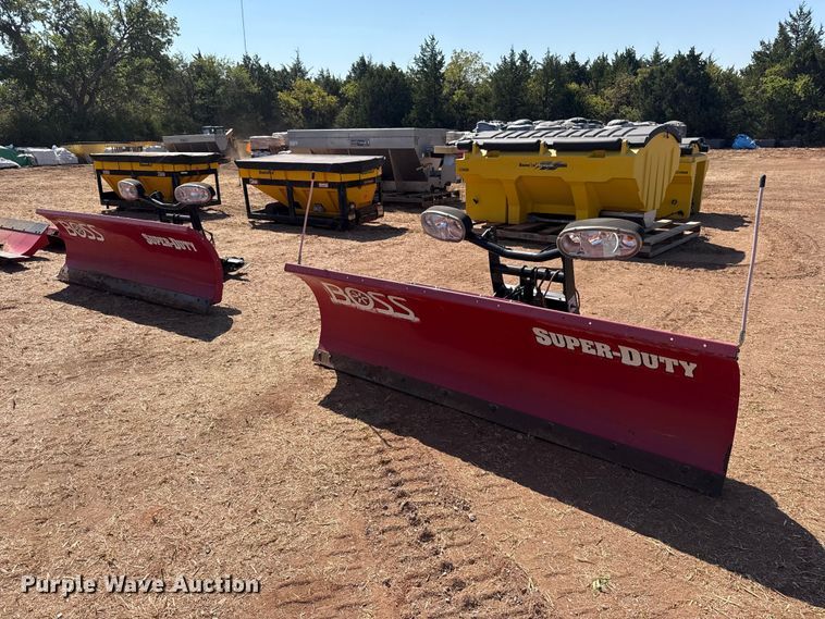 (2) 8' W Boss RT8 plow blades