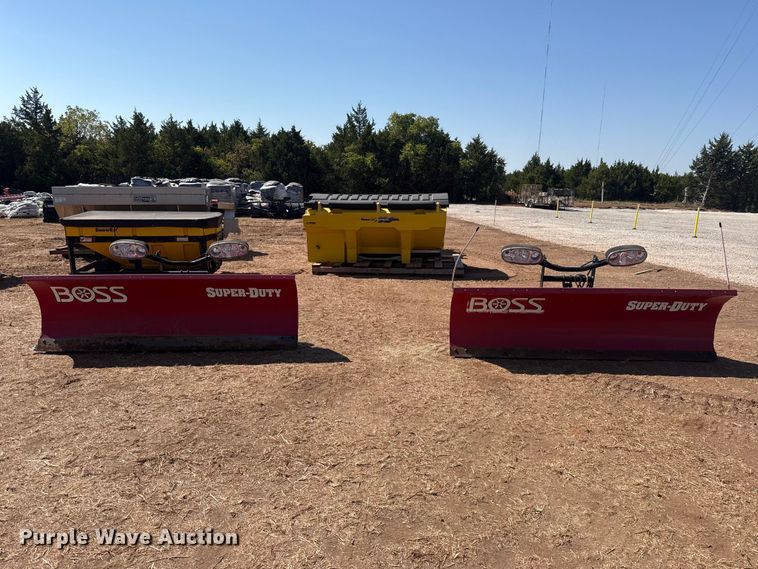 image for item FC4268 (2) 8' W Boss RT8 plow blades