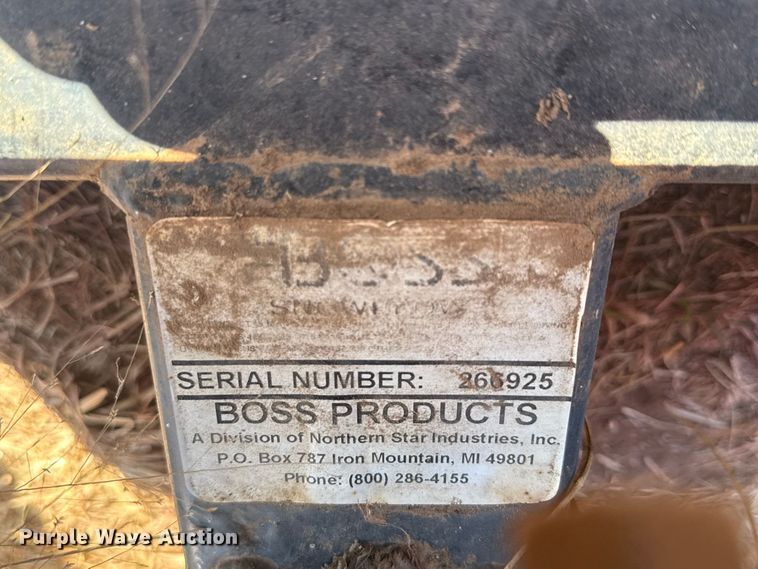 image for item FC4268 (2) 8' W Boss RT8 plow blades
