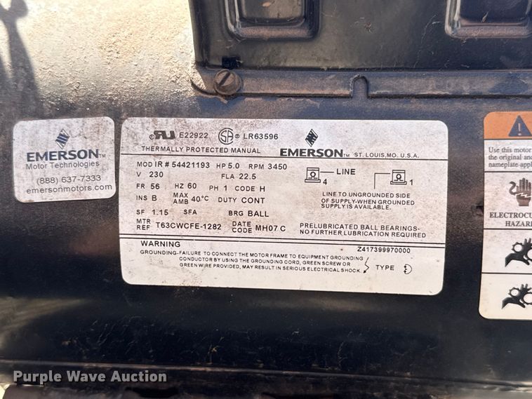 image for item FC4276 Ingersoll Rand SS5L5 air compressor