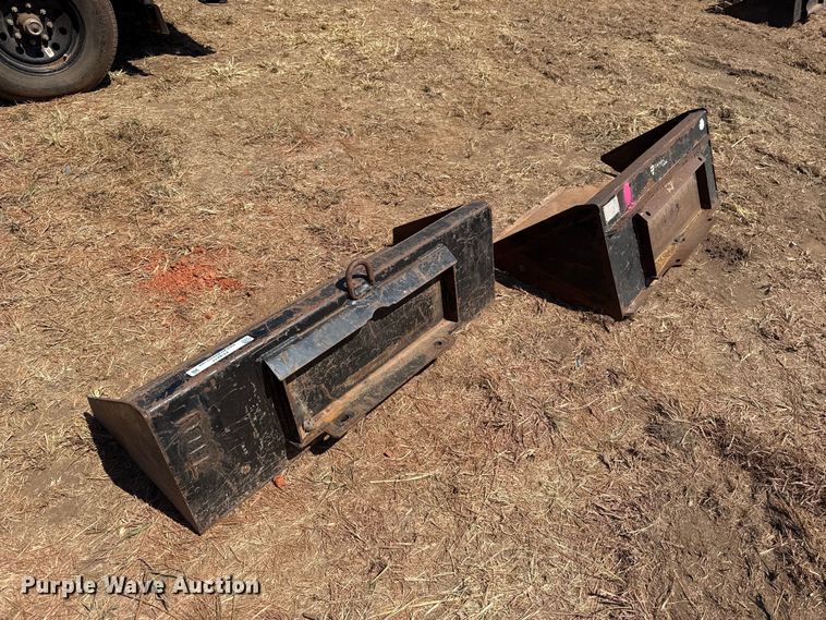 image for item FC4277 (2) compact utility loader bucket