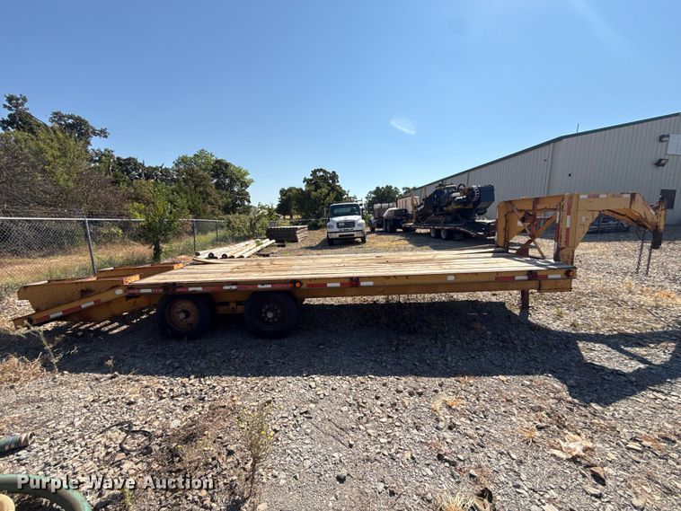 image for item FC4288 1996 Belshe FB18 equipment trailer