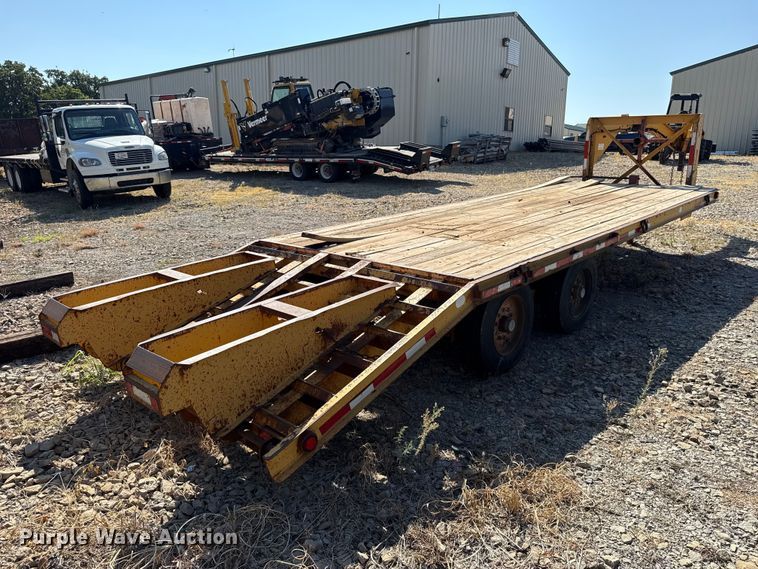 image for item FC4288 1996 Belshe FB18 equipment trailer