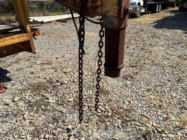 image for item FC4288 1996 Belshe FB18 equipment trailer
