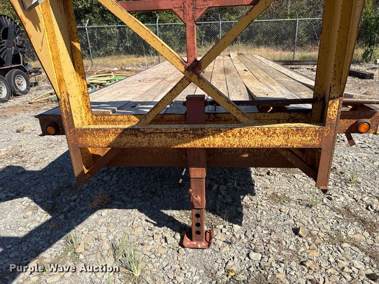 image for item FC4288 1996 Belshe FB18 equipment trailer