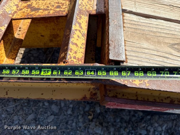 image for item FC4288 1996 Belshe FB18 equipment trailer