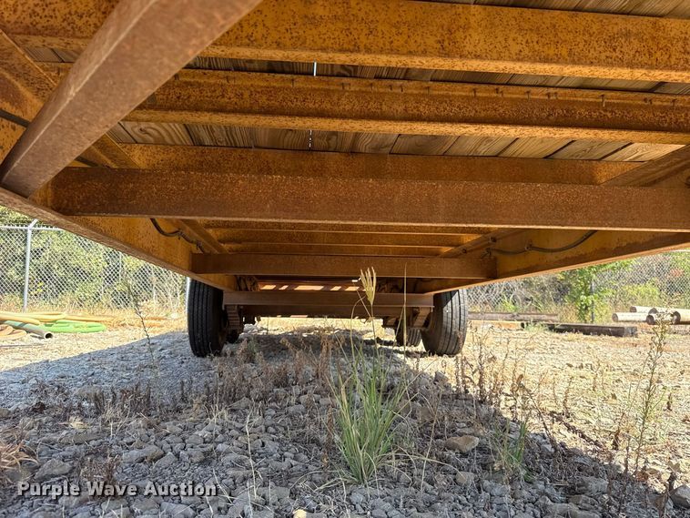 image for item FC4288 1996 Belshe FB18 equipment trailer