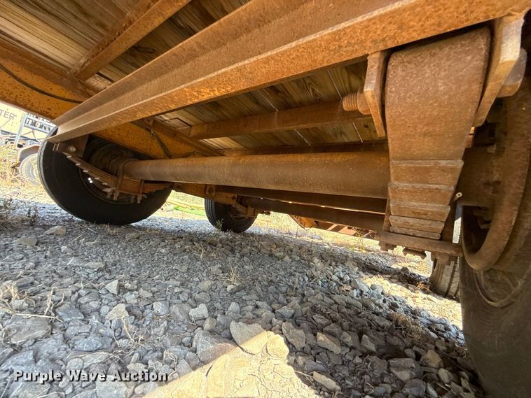 image for item FC4288 1996 Belshe FB18 equipment trailer
