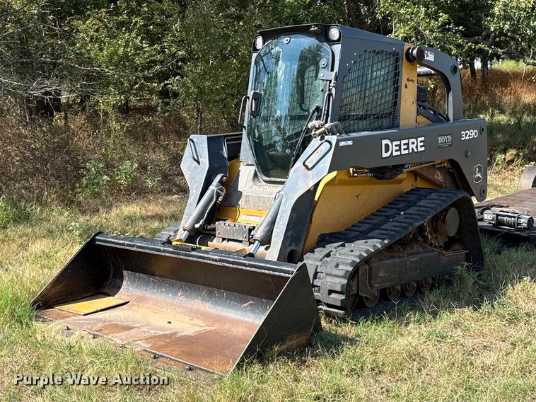 image for item FC4326 2012 John Deere 329D tracked skid steer loader