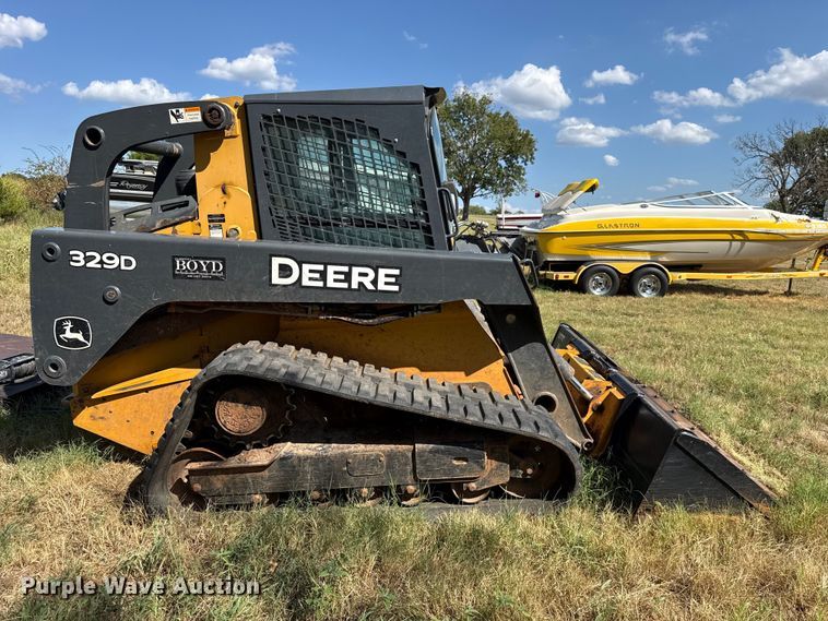 image for item FC4326 2012 John Deere 329D tracked skid steer loader