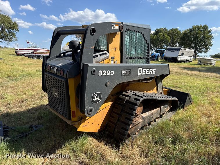 image for item FC4326 2012 John Deere 329D tracked skid steer loader