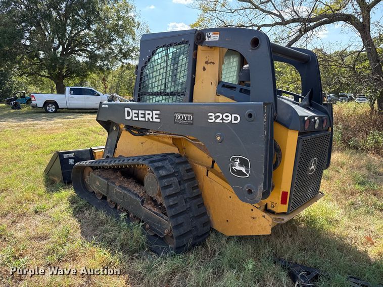 image for item FC4326 2012 John Deere 329D tracked skid steer loader