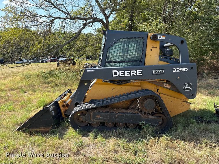image for item FC4326 2012 John Deere 329D tracked skid steer loader