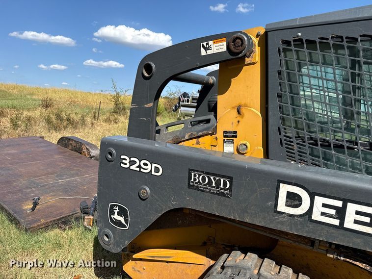 image for item FC4326 2012 John Deere 329D tracked skid steer loader
