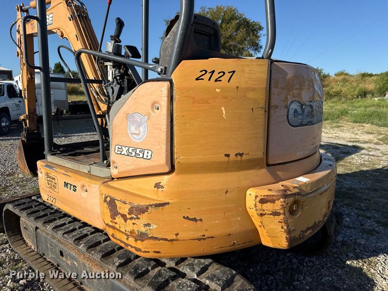 image for item FC4344 2014 Case CX55B mini excavator