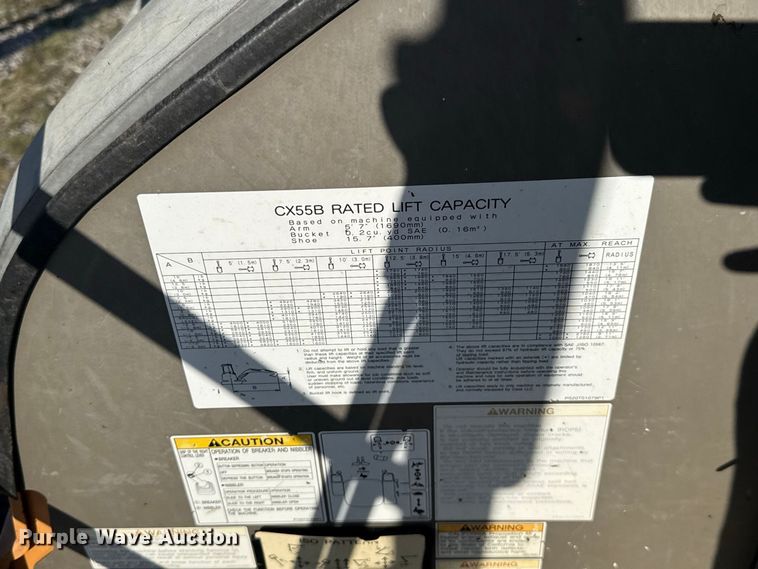 image for item FC4344 2014 Case CX55B mini excavator