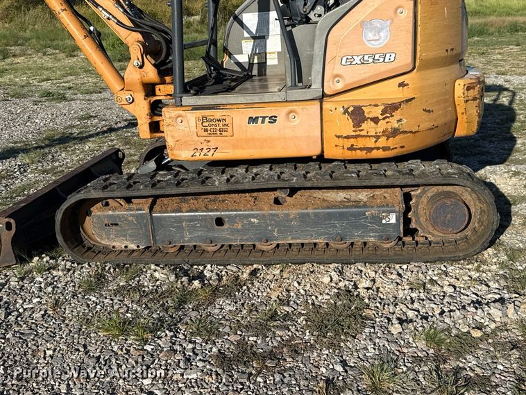 image for item FC4344 2014 Case CX55B mini excavator