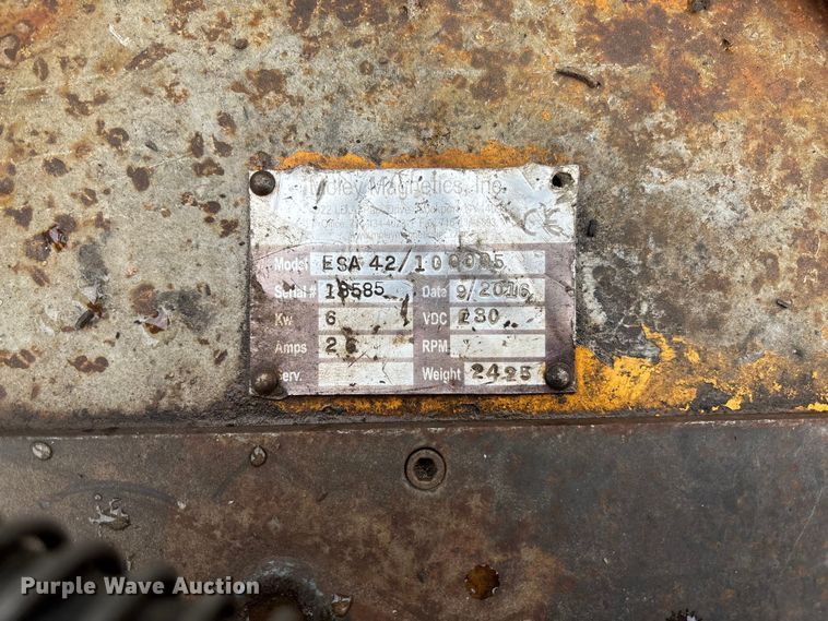 image for item FC5793 2016 Moley Magnetics ESA42 magnet